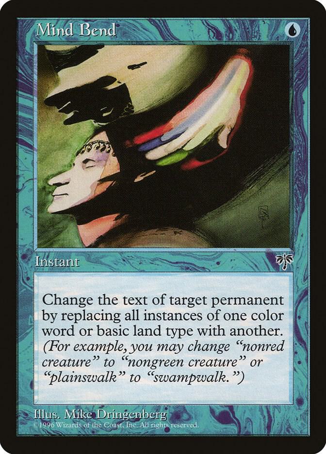 Mind Bend Mirage MTG UC LP