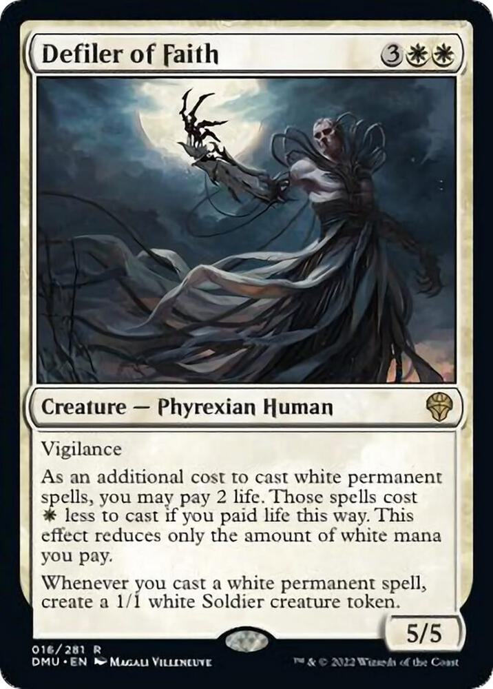 Defiler of Faith 16 Dominaria United MTG R NM