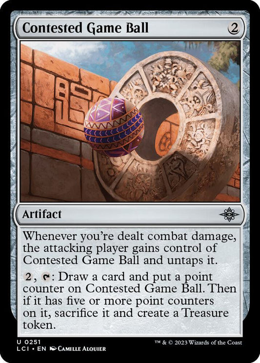 Contested Game Ball 251 The Lost Caverns of Ixalan MTG UC NM