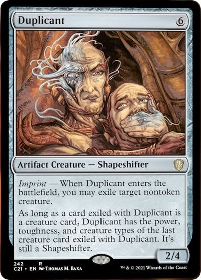 Duplicant - Commander 2021 (#242, Rare) - Near Mint
