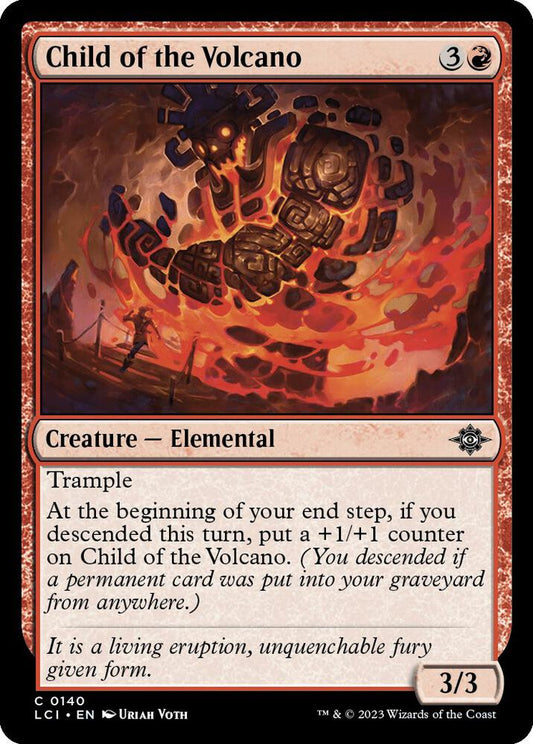 Child of the Volcano 140 The Lost Caverns of Ixalan MTG C NM