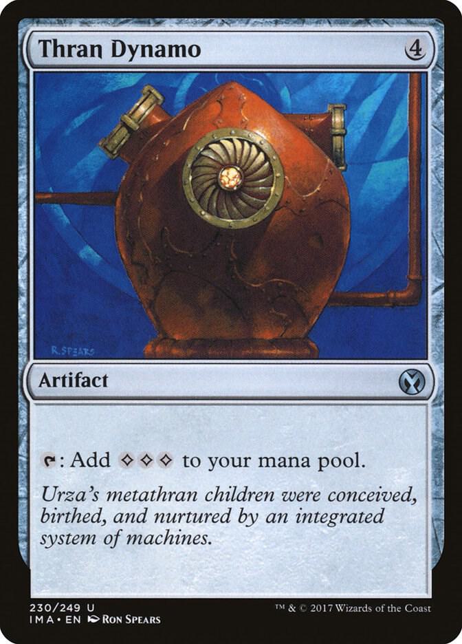 Thran Dynamo 230 Iconic Masters MTG UC NM