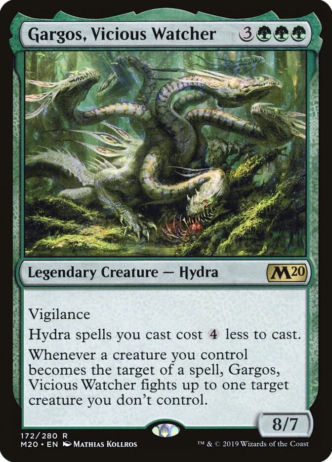 Gargos, Vicious Watcher 172 Core Set 2020 MTG R NM