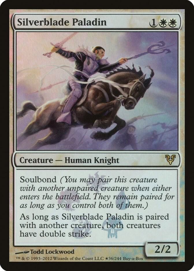 Silverblade Paladin 36 Buy-A-Box Promos MTG P NM