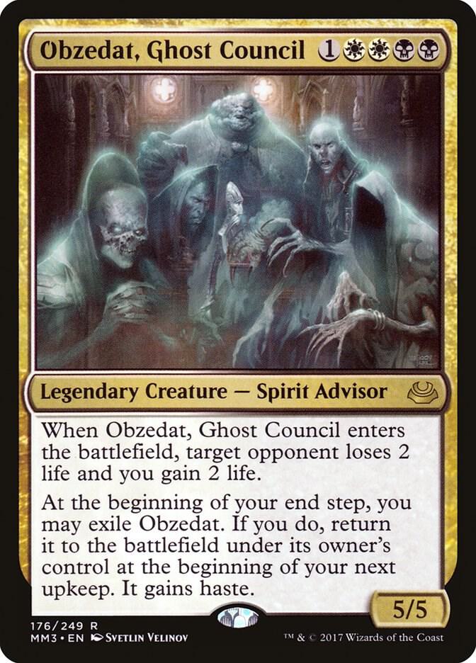 Obzedat, Ghost Council 176 Modern Masters 2017 MTG R NM