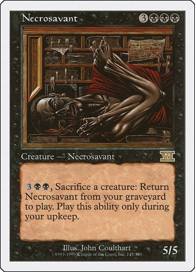 Necrosavant - Classic Sixth Edition (#145, Rare) - Near Mint
