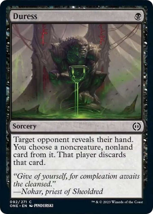 Duress 92 Phyrexia: All Will Be One MTG C NM