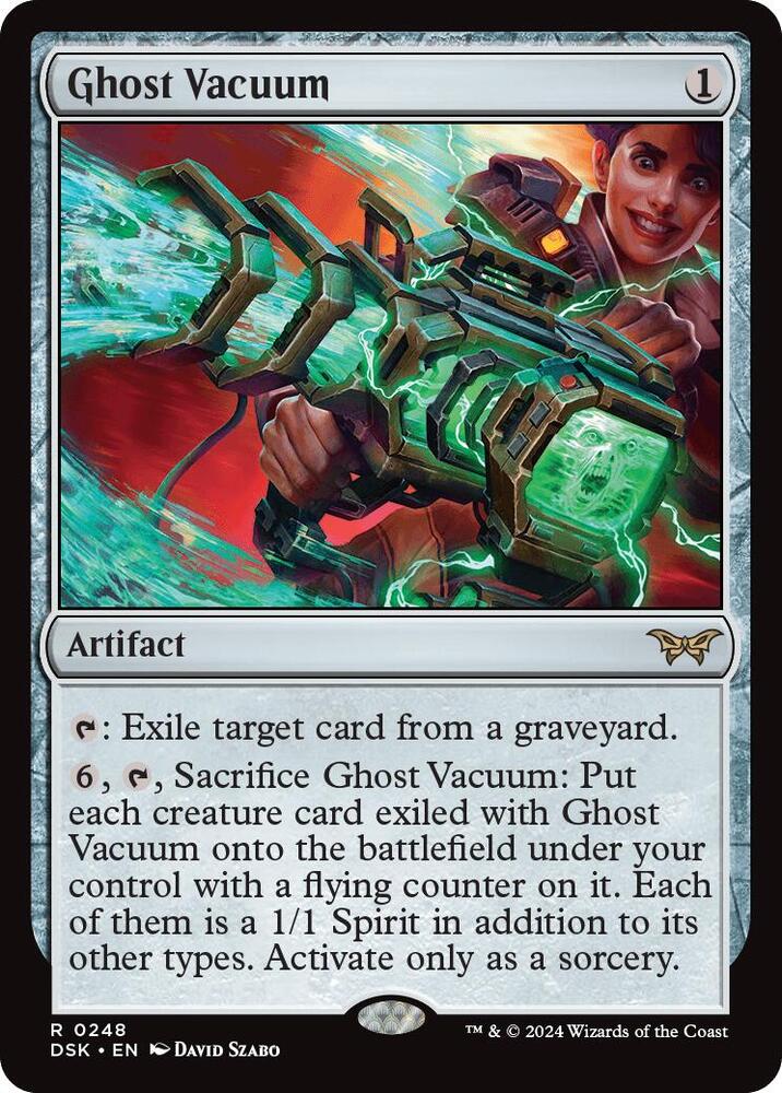 Ghost Vacuum 248 Duskmourn: House of Horror MTG R NM