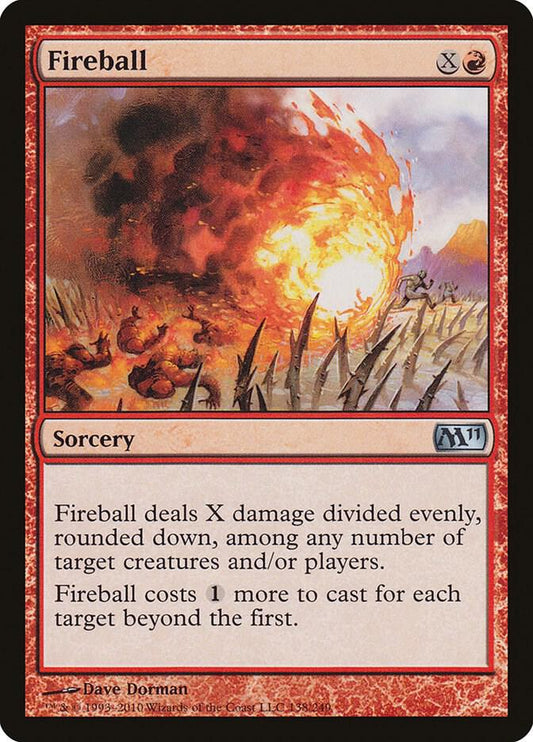 Fireball 138 Magic 2011 (M11) MTG UC NM