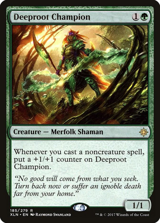 Deeproot Champion 185 Ixalan MTG R NM