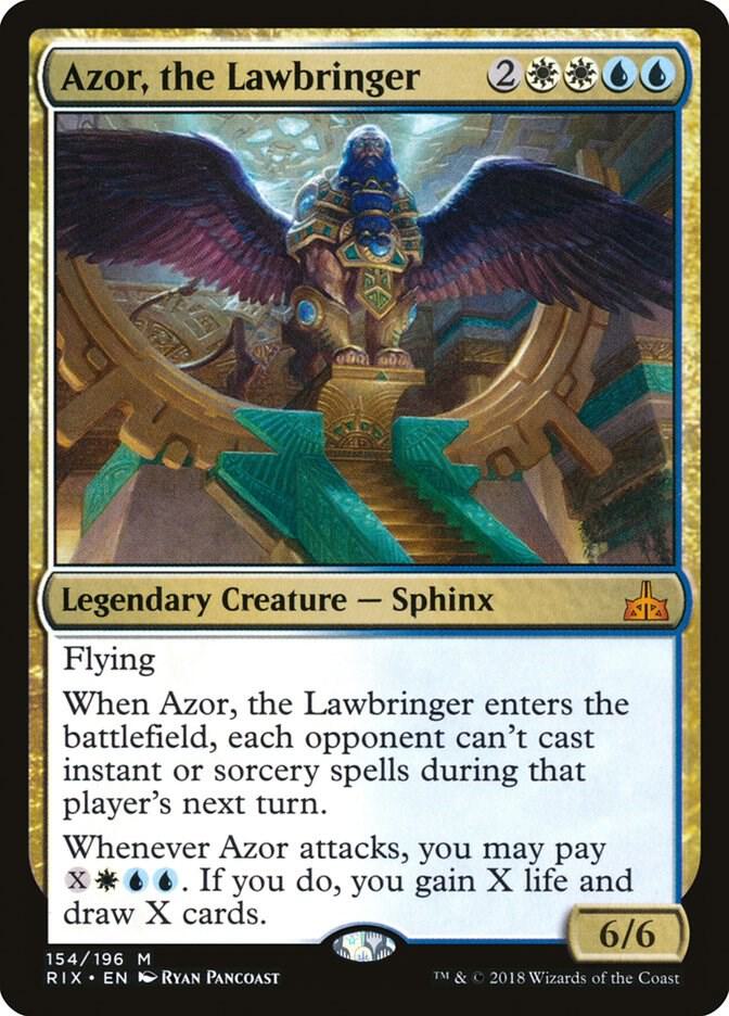 Azor, the Lawbringer 154 Rivals of Ixalan MTG Mythic NM