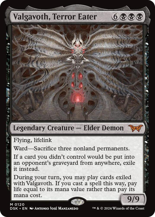 Valgavoth, Terror Eater 120 Duskmourn: House of Horror MTG Mythic NM