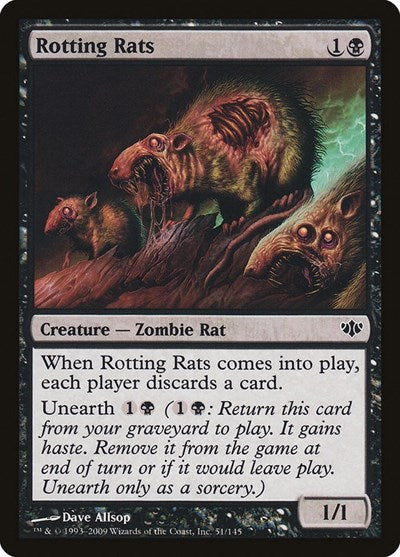 Rotting Rats - Conflux (#51, Common) - Near Mint