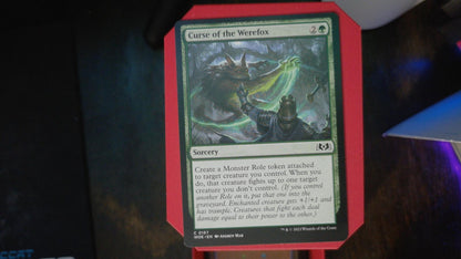 Curse of the Werefox 167 Wilds of Eldraine MTG C NM
