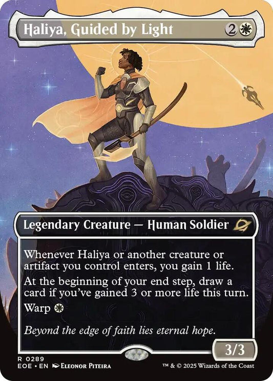Haliya, Guided by Light (Borderless) 289 Edge of Eternities MTG R NM