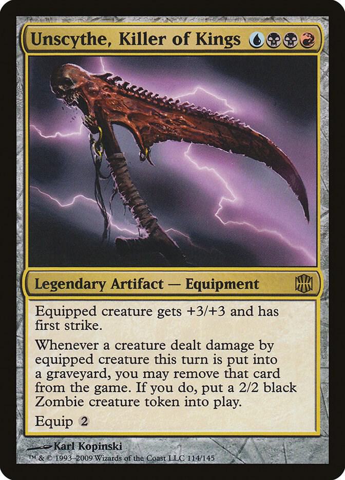 Unscythe, Killer of Kings 114 Alara Reborn MTG R LP