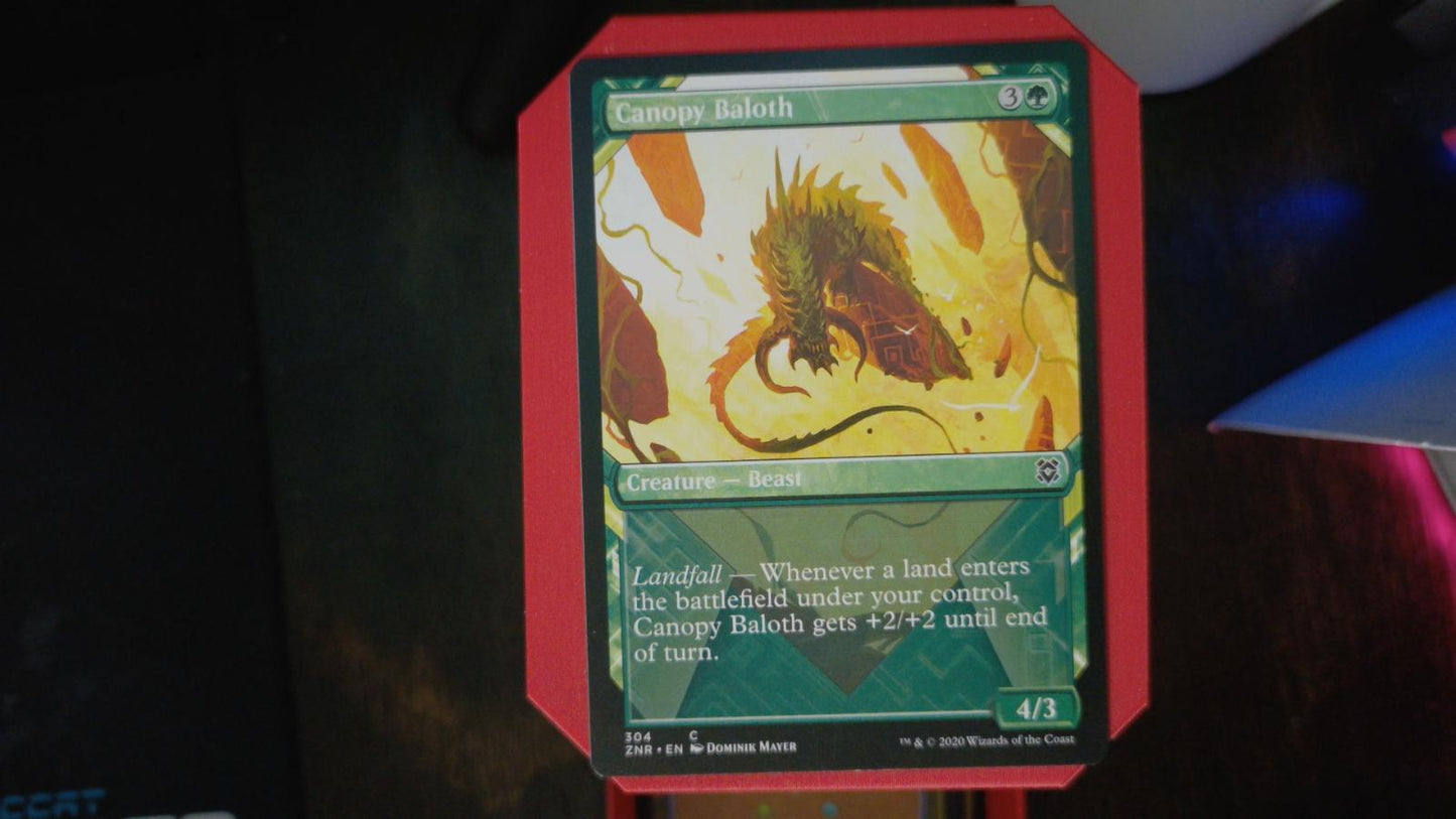 Canopy Baloth (Showcase) 304 Zendikar Rising MTG C NM