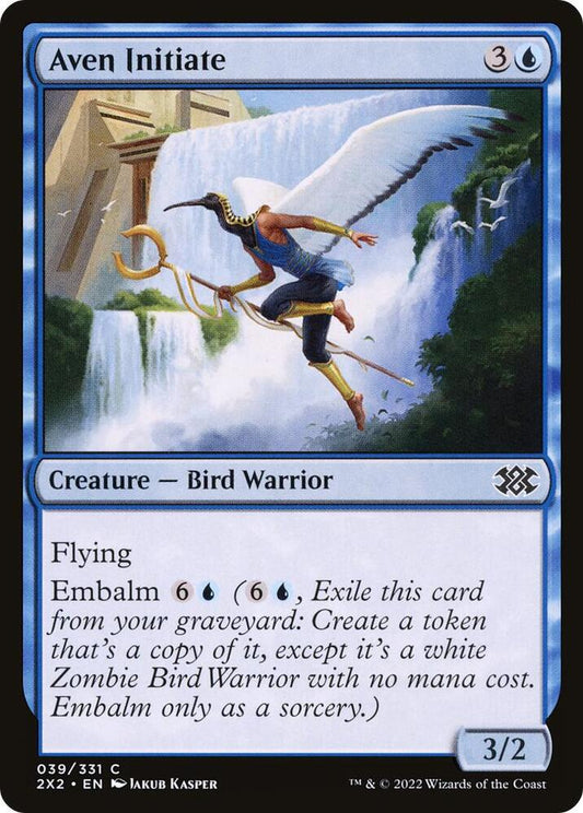 Aven Initiate 39 Double Masters 2022 MTG C NM