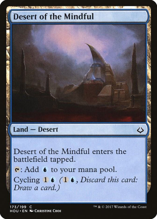 Desert of the Mindful 173 Hour of Devastation MTG C NM