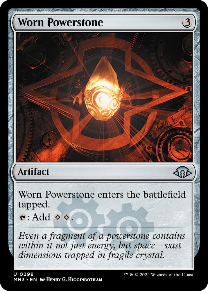 Worn Powerstone 298 Modern Horizons 3 MTG UC NM
