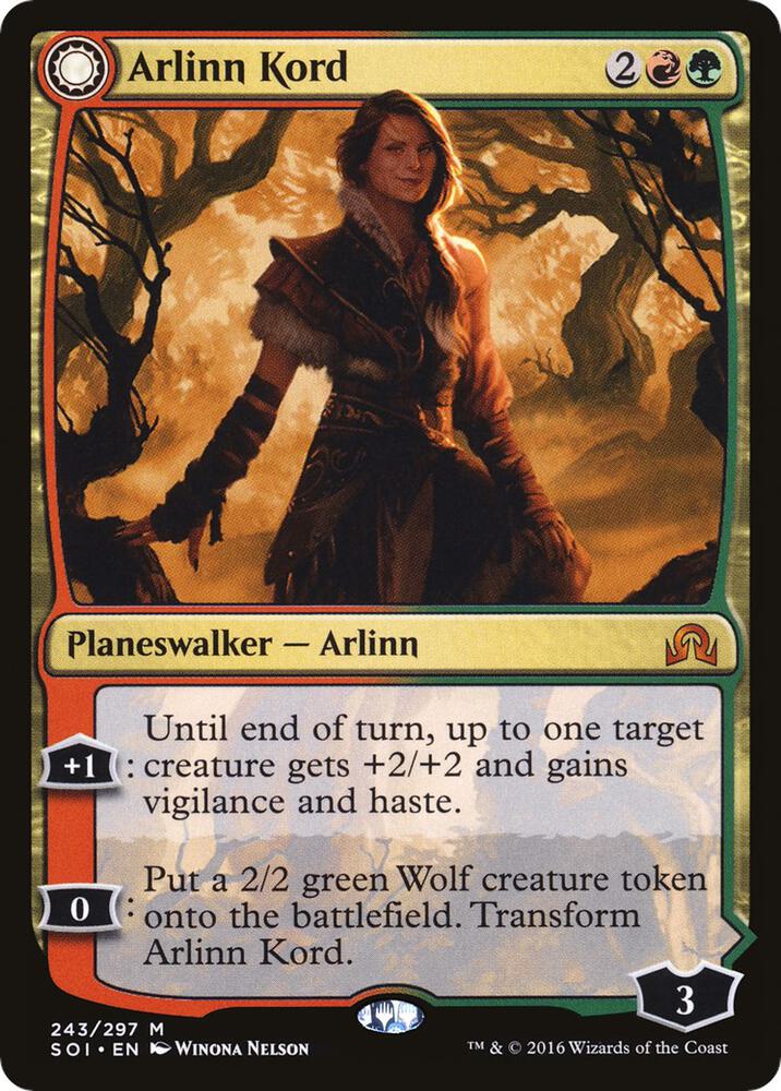 Arlinn Kord 243 Shadows over Innistrad MTG Mythic NM