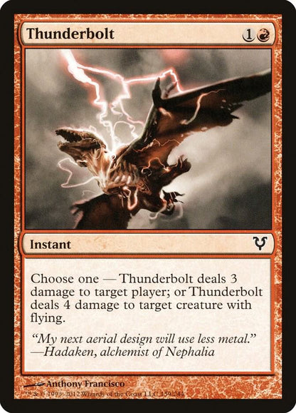 Thunderbolt 159 Avacyn Restored MTG C NM