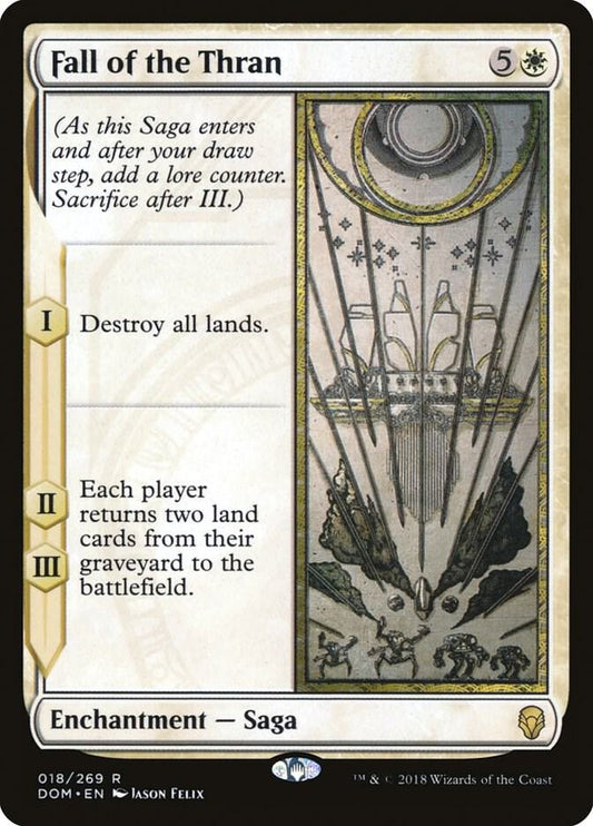 Fall of the Thran 18 Dominaria MTG R NM