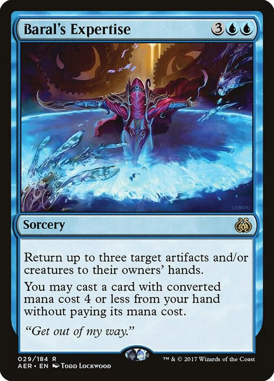 Baral's Expertise 29 Aether Revolt MTG R NM