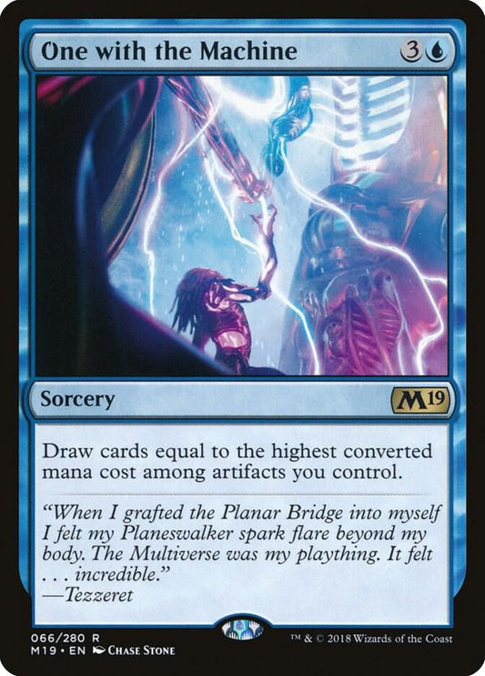 One with the Machine 66 Core Set 2019 MTG R NM