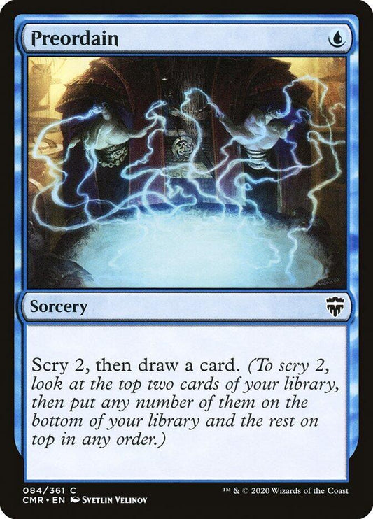 Preordain 84 Commander Legends MTG C NM