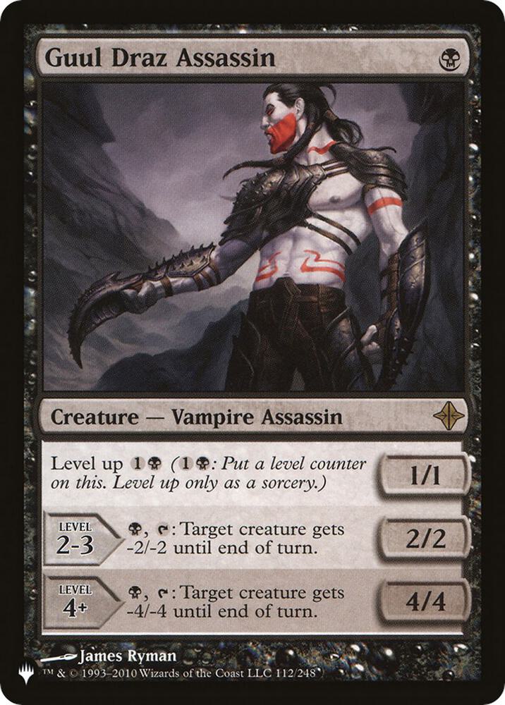 Guul Draz Assassin 112/248 The List Reprints MTG R LP