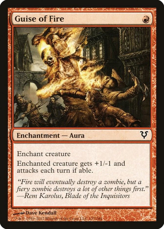 Guise of Fire 137 Avacyn Restored MTG C NM