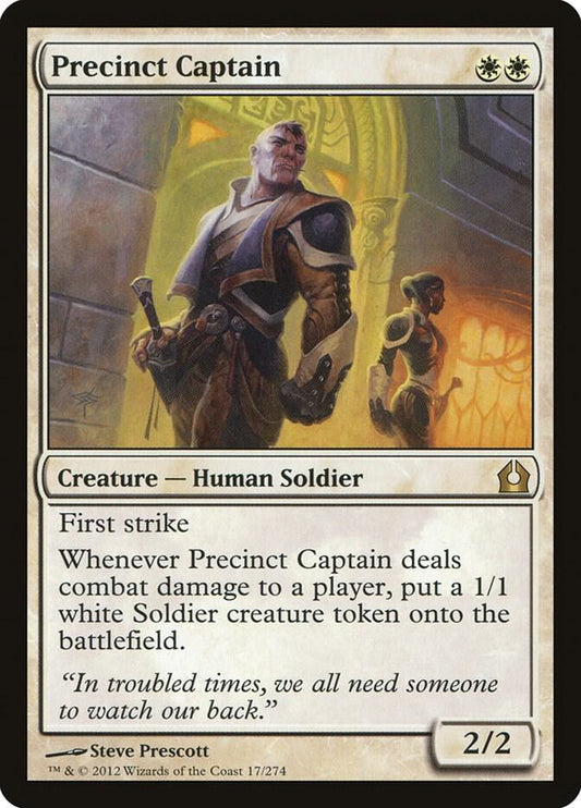 Precinct Captain 17 Return to Ravnica MTG R LP