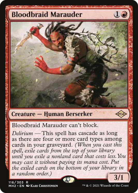 Bloodbraid Marauder 116 Modern Horizons 2 MTG R NM