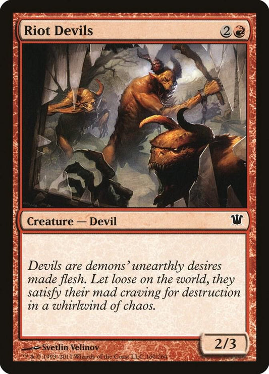 Riot Devils 160 Innistrad MTG C NM