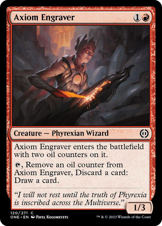 Axiom Engraver 120 Phyrexia: All Will Be One MTG C NM
