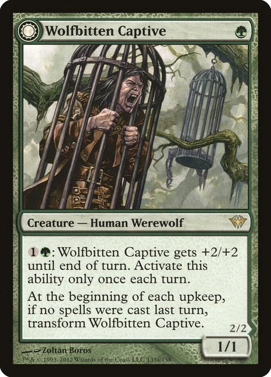 Wolfbitten Captive 133 Dark Ascension MTG R NM