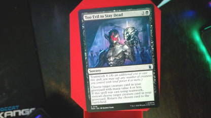 Too Evil to Stay Dead 118 Marvel Super Heroes MTG UC NM