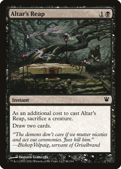 Altar's Reap 86 Innistrad MTG C LP