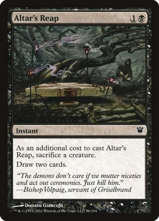 Altar's Reap 86 Innistrad MTG C LP