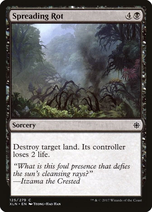 Spreading Rot 125 Ixalan MTG C LP