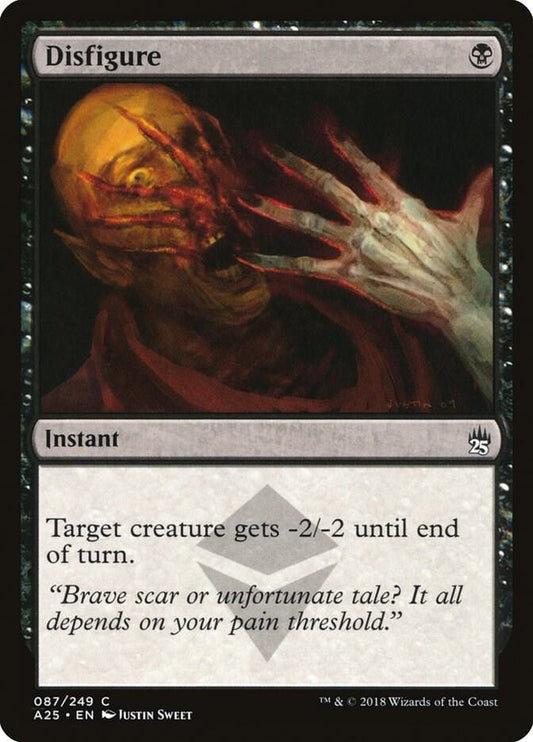 Disfigure 87 Masters 25 MTG C NM