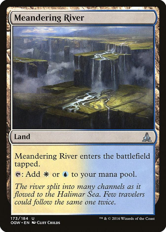 Meandering River 173 Oath of the Gatewatch MTG UC NM