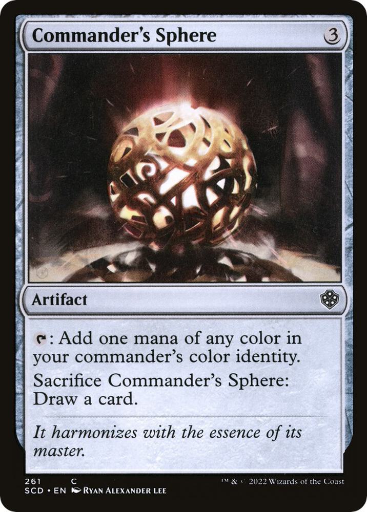 Commander's Sphere 261 Starter Commander Decks MTG C NM
