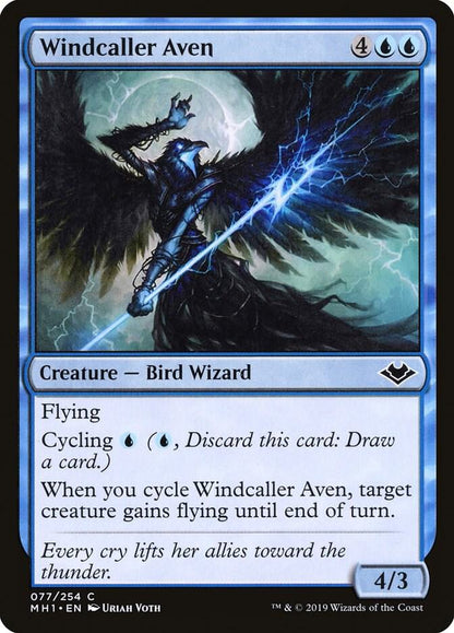 Windcaller Aven 77 Modern Horizons MTG C NM