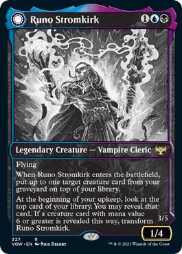Runo Stromkirk (Showcase) (327) 327 Innistrad: Crimson Vow MTG R NM