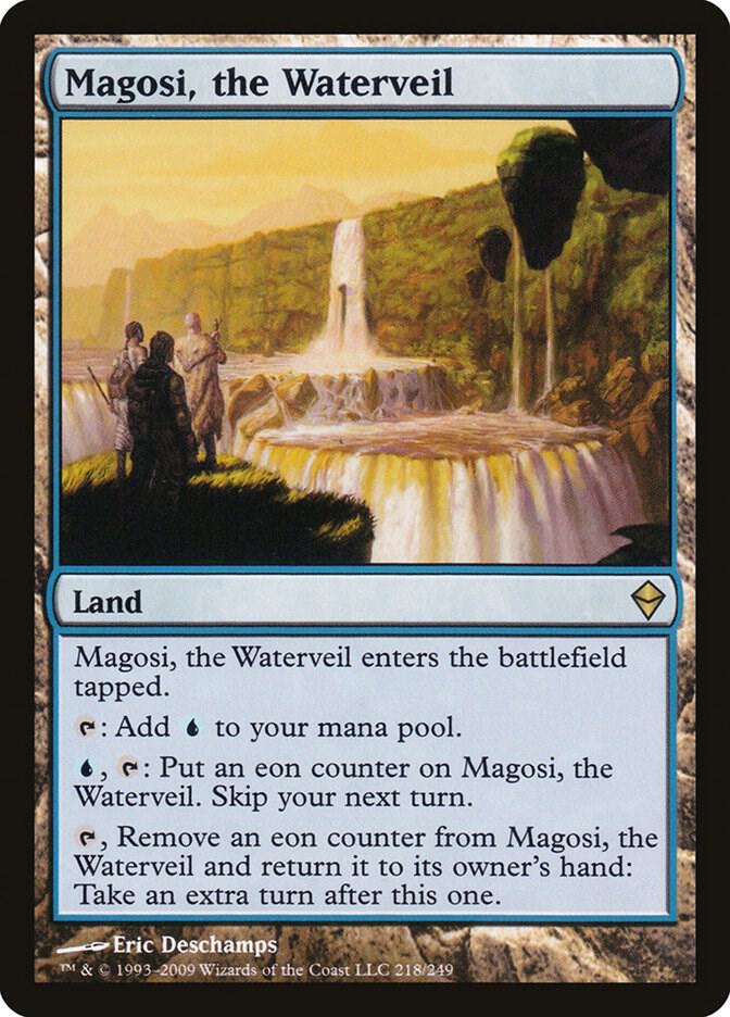 Magosi, the Waterveil 218 Zendikar MTG R NM