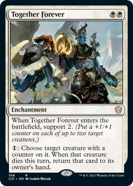 Together Forever 108 Commander 2021 MTG R NM