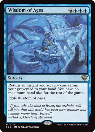 Wisdom of Ages 71 Secrets of Strixhaven MTG R NM