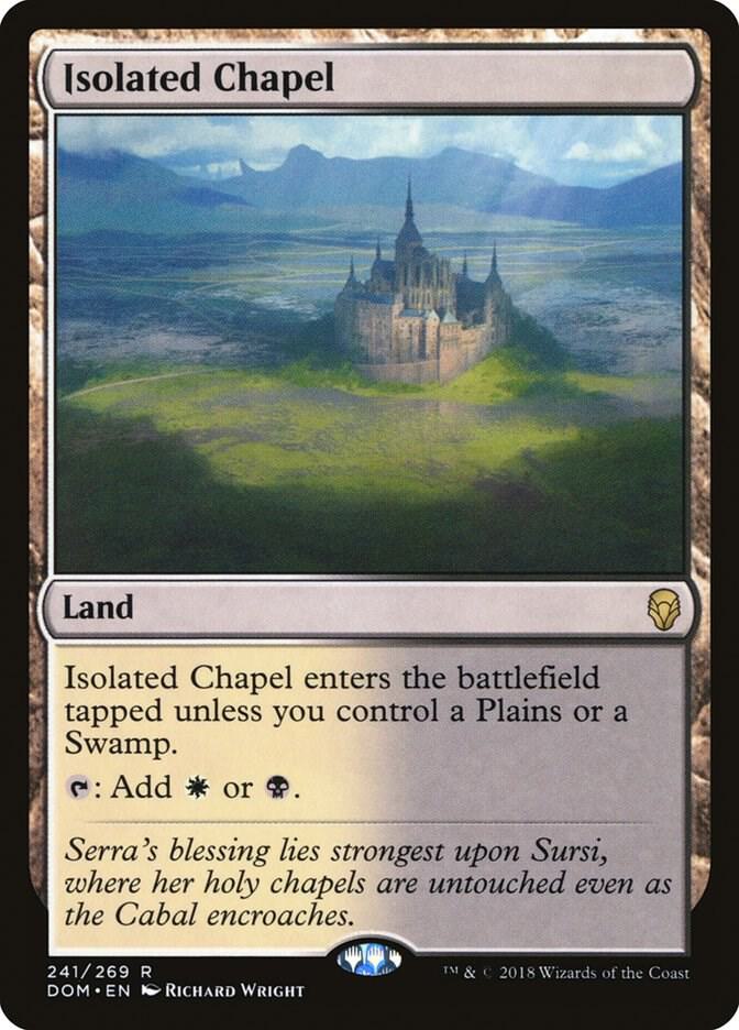Isolated Chapel 241 Dominaria MTG R NM